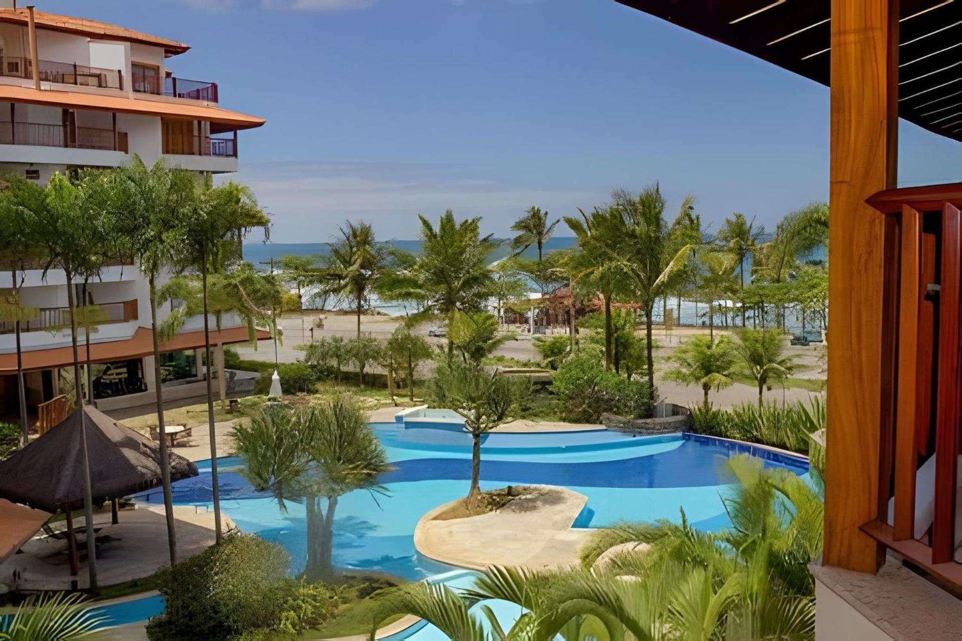 Resort Frente Ao Mar Apto 302 Bali Praia Grande أوباتوبا المظهر الخارجي الصورة